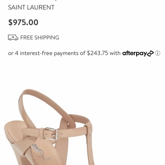 SAINT LAURENT heels size 38.5 - Picture 14 of 16